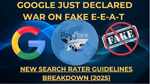 Google rater guidelines 2025: How to Avoid Penalties for Fake EEAT Content